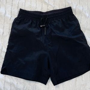 High waist sheer short